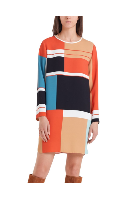 GRAPHIC DESIGN DRESS (FIRE)