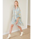 GLORY SHIRT DRESS (EDEN PRINT)