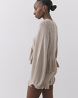 EMILY LINEN COTTON KNIT (FLAX MARLE)