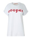 I BEAD COOPER TEE (WHITE/RED)