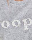 I BEAD COOPER TEE (GREY MARLE/WHITE)