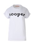 I BEAD COOPER TEE (WHITE/BLACK)