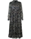 DRESSING GAME DRESS (NAVY PAISLEY)