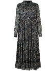 DRESSING GAME DRESS (NAVY PAISLEY)