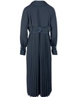 PLEATWOOD MAC COAT (NAVY)