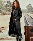 PLEATWOOD MAC COAT (BLACK)