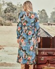 DRESS BARRYMORE DRESS (BLUE FLORAL)