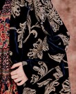 LADY LUXE COAT (NAVY FLORAL)