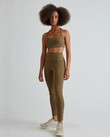 KENNEDY PANELLED CROP (DARK KHAKI)