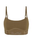 KENNEDY PANELLED CROP (DARK KHAKI)