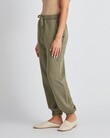 JORDAN HIGH WAISTED TRACK PANT (DARK KHAKI)