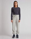 JORDAN HIGH WAISTED TRACK PANT (GREY MARLE)