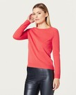 PURE CASHMERE CREW JUMPER (TANGELO)