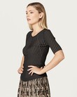 GIA RIBBED TOP (BLACK)