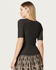 GIA RIBBED TOP (BLACK)