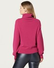 PURE CASHMERE COWL JUMPER (BERRY)