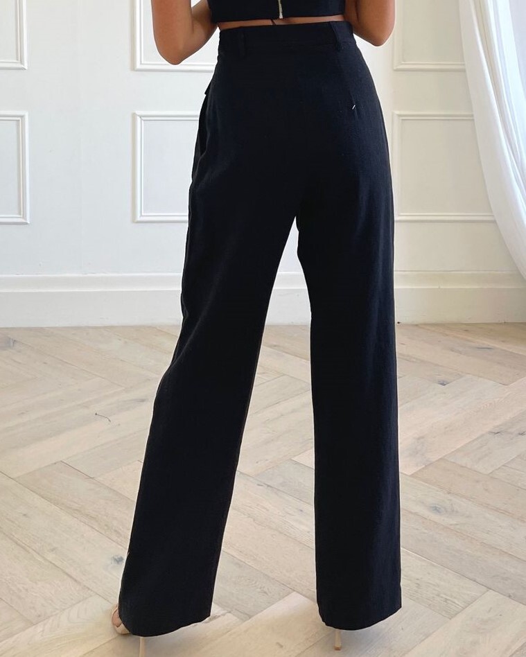 PHOEBE PANT (BLACK)- BEC + BRIDGE AUTUMN WINTER 21 Boxing Day Sale