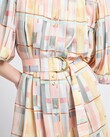 L'ESPIRIT BELTED MIDI DRESS (SUMMER CHECK)