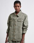 DARCEL DENIM JACKET (OAK MOSS)