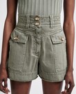 DARCEL DENIM SHORT (OAK MOSS)