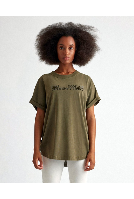 HUNTINGTON 2.0 TEE (DARK KHAKI)