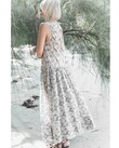 OPEN BACK MAXI DRESS (VINTAGE BLOOMS)