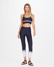 SEAWATER DIP DYE MIDI PANTS (INDIGO)