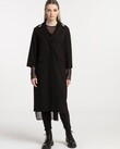 X BLANK CANVAS COAT (BLACK)