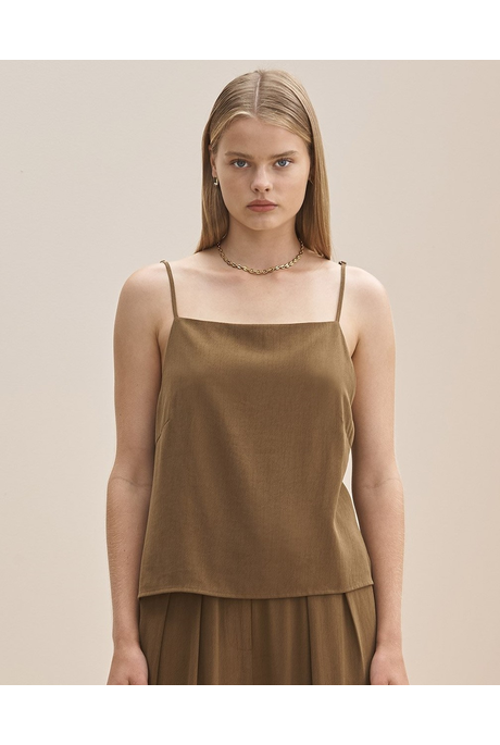 THE VOIRE TOP (ANTIQUE OLIVE)