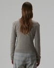 CASHMERE CROP CARDI (PEPPERCORN)