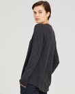 CASHMERE SWING SWEATER (CARBON)