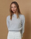 EVA KNIT JUMPER (GREY MARLE)