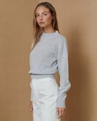 EVA KNIT JUMPER (GREY MARLE)