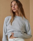 EVA KNIT JUMPER (GREY MARLE)