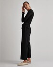 SIDNEY WIDE LEG KNIT PANT(BLACK)