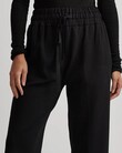 SIDNEY WIDE LEG KNIT PANT(BLACK)