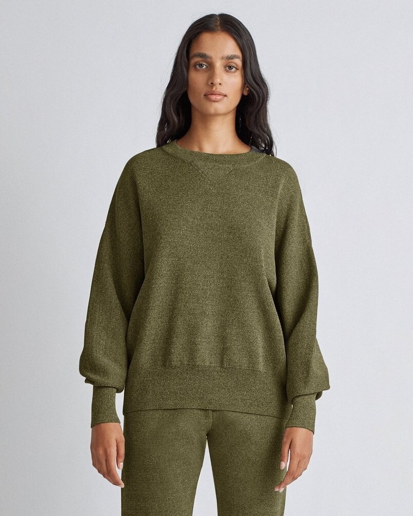 SIDNEY KNIT JUMPER (KHAKI)- CAMILLA AND MARC AUTUMN WINTER 21 Boxing ...