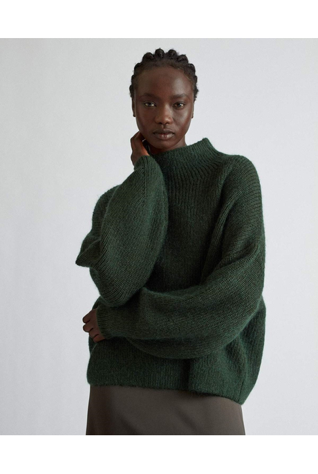 TANAMI KNIT JUMPER (BOTTLE GREEN)- CAMILLA AND MARC AUTUMN WINTER 21 ...