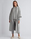 LINDEN ORGANIC CARDI (GREY MARLE)