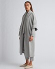 LINDEN ORGANIC CARDI (GREY MARLE)