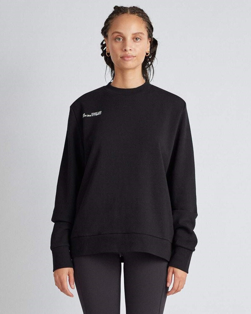 JORDAN CREW SWEATSHIRT (BLACK)- CAMILLA AND MARC AUTUMN WINTER 21 ...