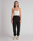 JORDAN HIGH WAISTED TRACK PANT (BLACK)