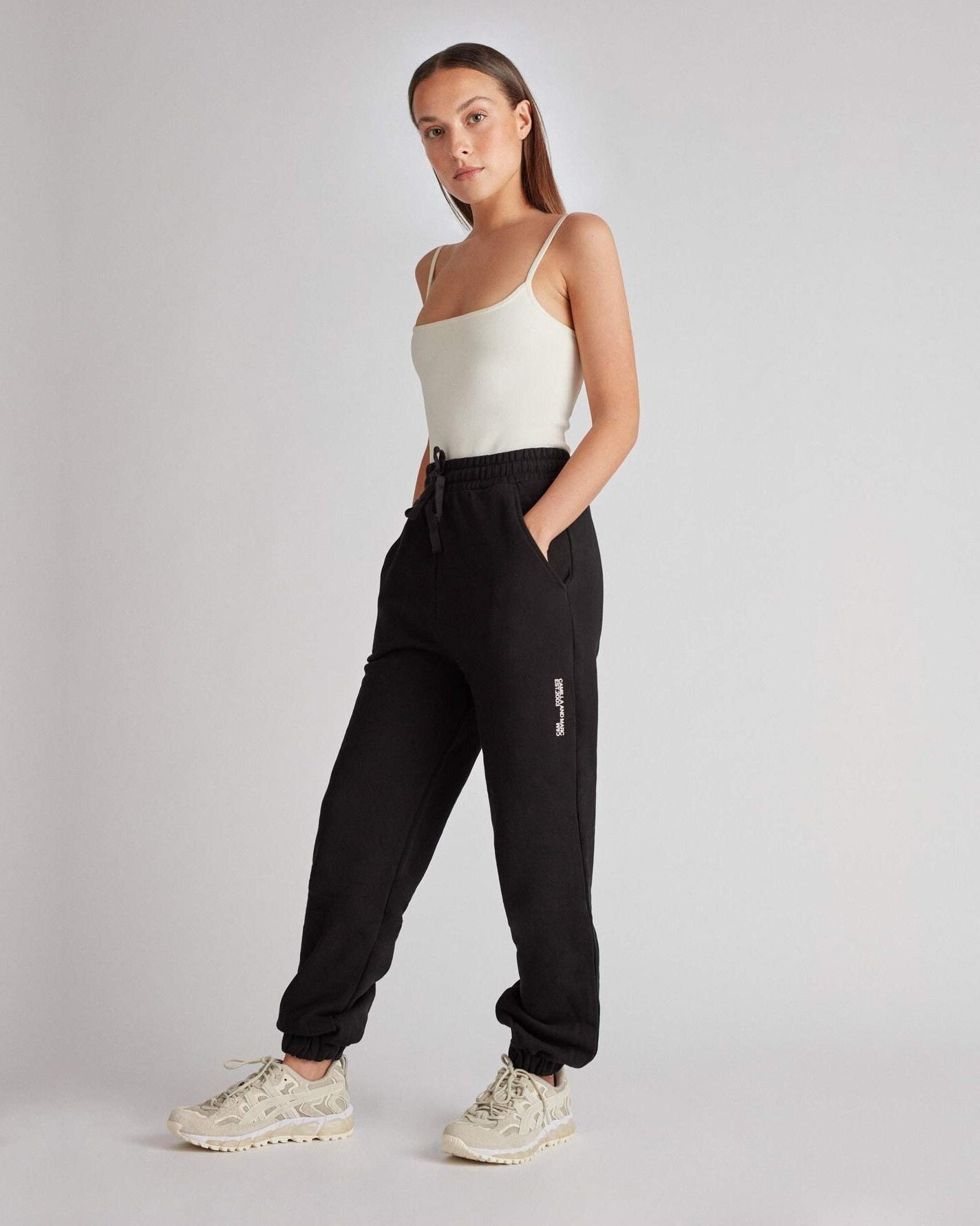 JORDAN HIGH WAISTED TRACK PANT (BLACK)- CAMILLA AND MARC AUTUMN WINTER 21  Boxing Day Sale