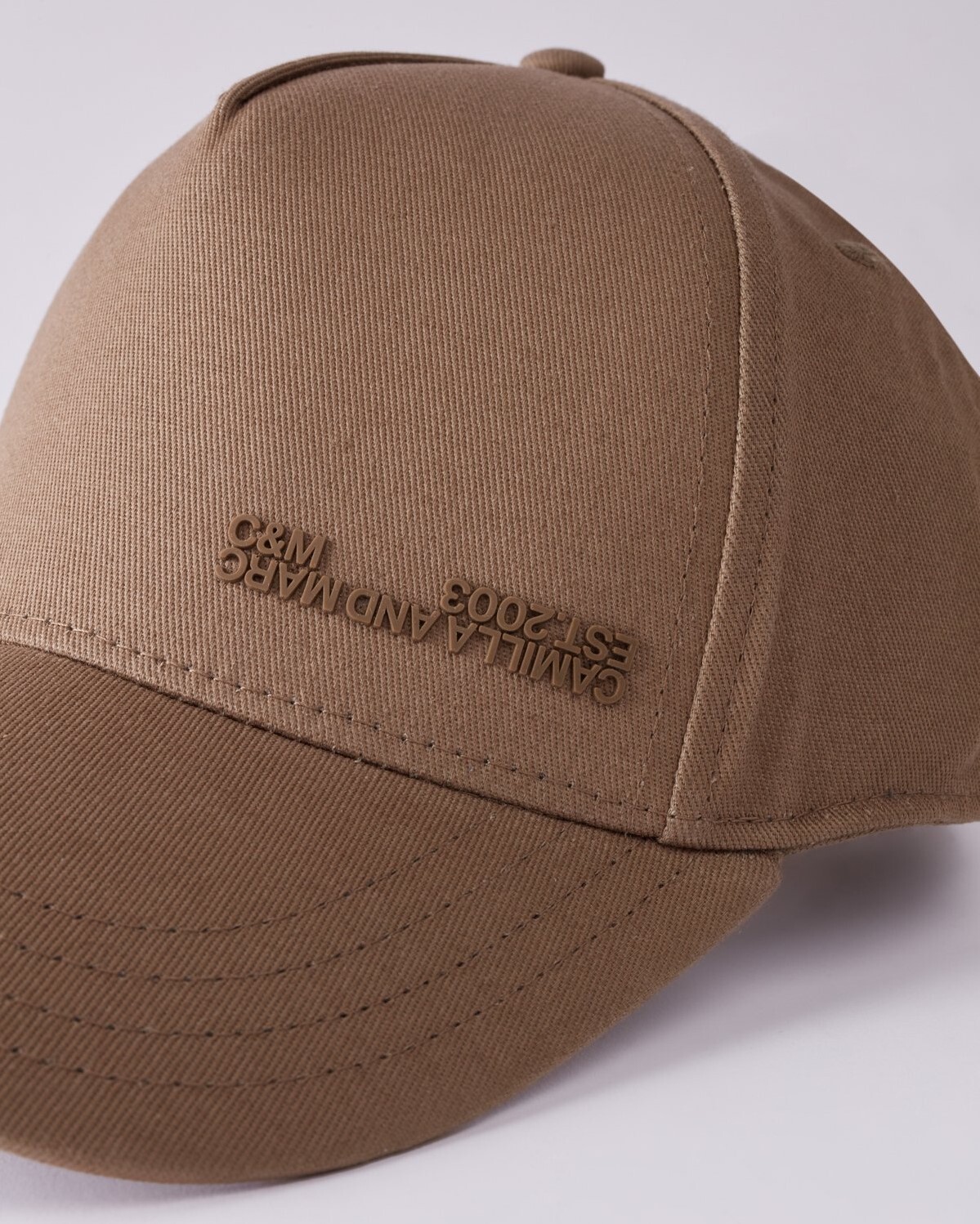 DENVER CAP (KHAKI)- CAMILLA AND MARC AUTUMN WINTER 21