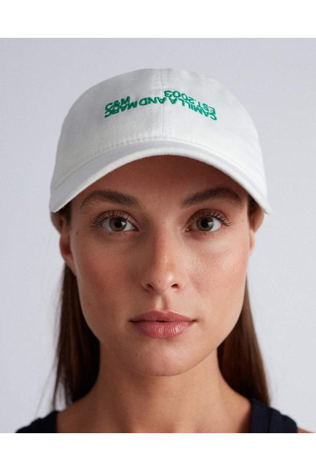 JORDAN CAP (WHITE W/ EMERALD)