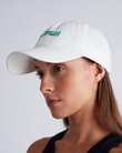 JORDAN CAP (WHITE W/ EMERALD)