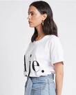 AJE LOGO TEE (WHITE)