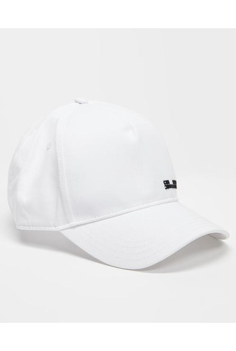DENVER CAP (WHITE W/ BLACK)