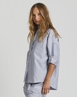 THE OXFORD CHIARA SHIRT (LIGHT GREY)