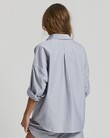 THE OXFORD CHIARA SHIRT (LIGHT GREY)